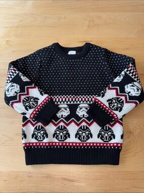 Hanna Andersson x Star Wars Holiday Sweater 4T | Fair Isle Christmas Sweater NWT